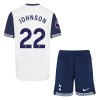 Tottenham Hotspur Johnson 22 Hjemme 2024-25 - Barn Draktsett